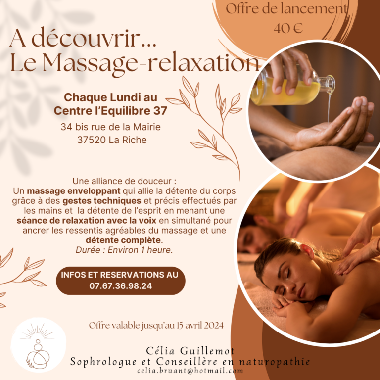 Lancement sophro massage